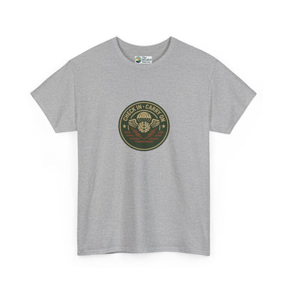 Check In, Carry On T-Shirt - Military Mental Health Tee