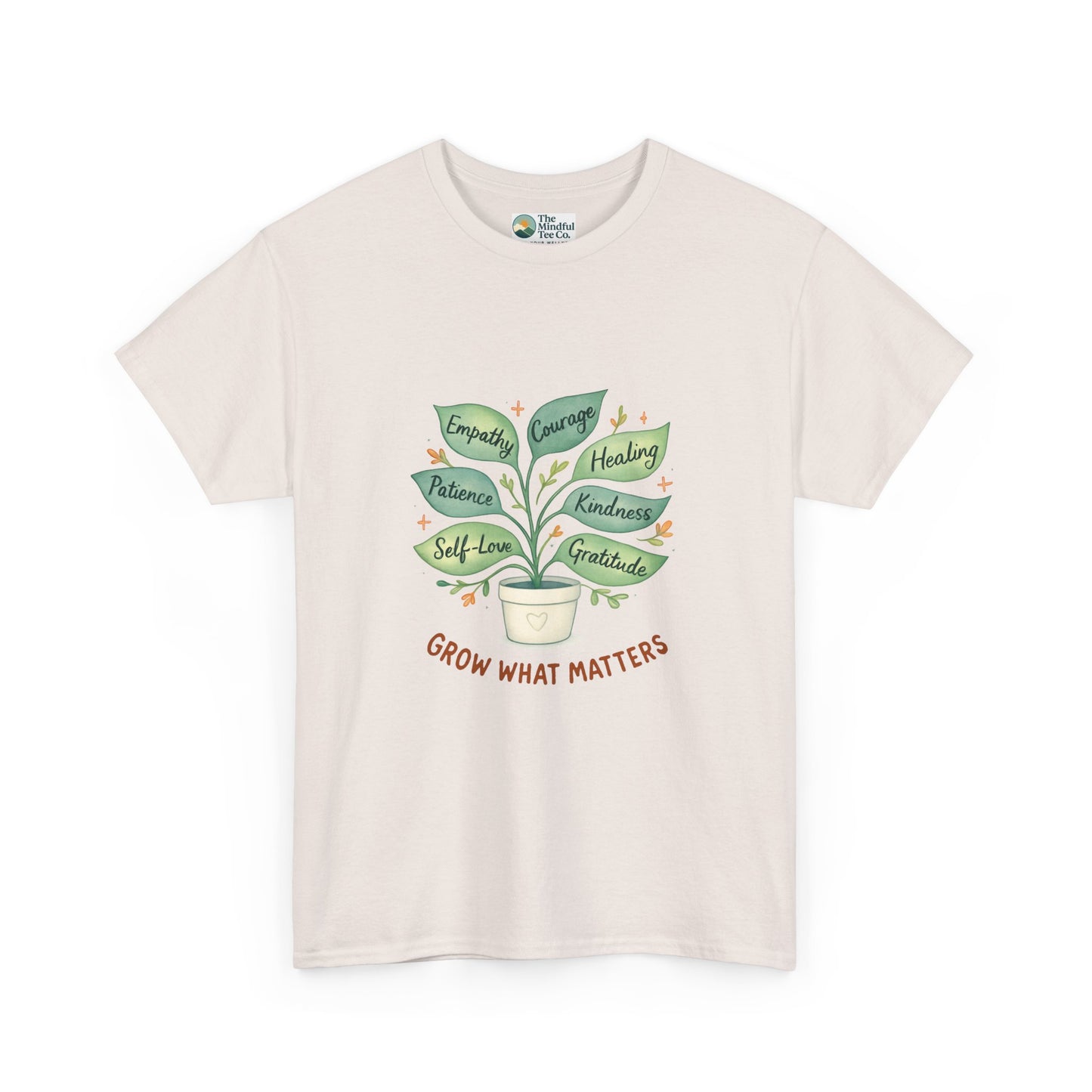 Grow What Matters T-Shirt – Self-Growth  Tee