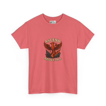 Ascend Above All T-Shirt – Phoenix Rising Strength Design