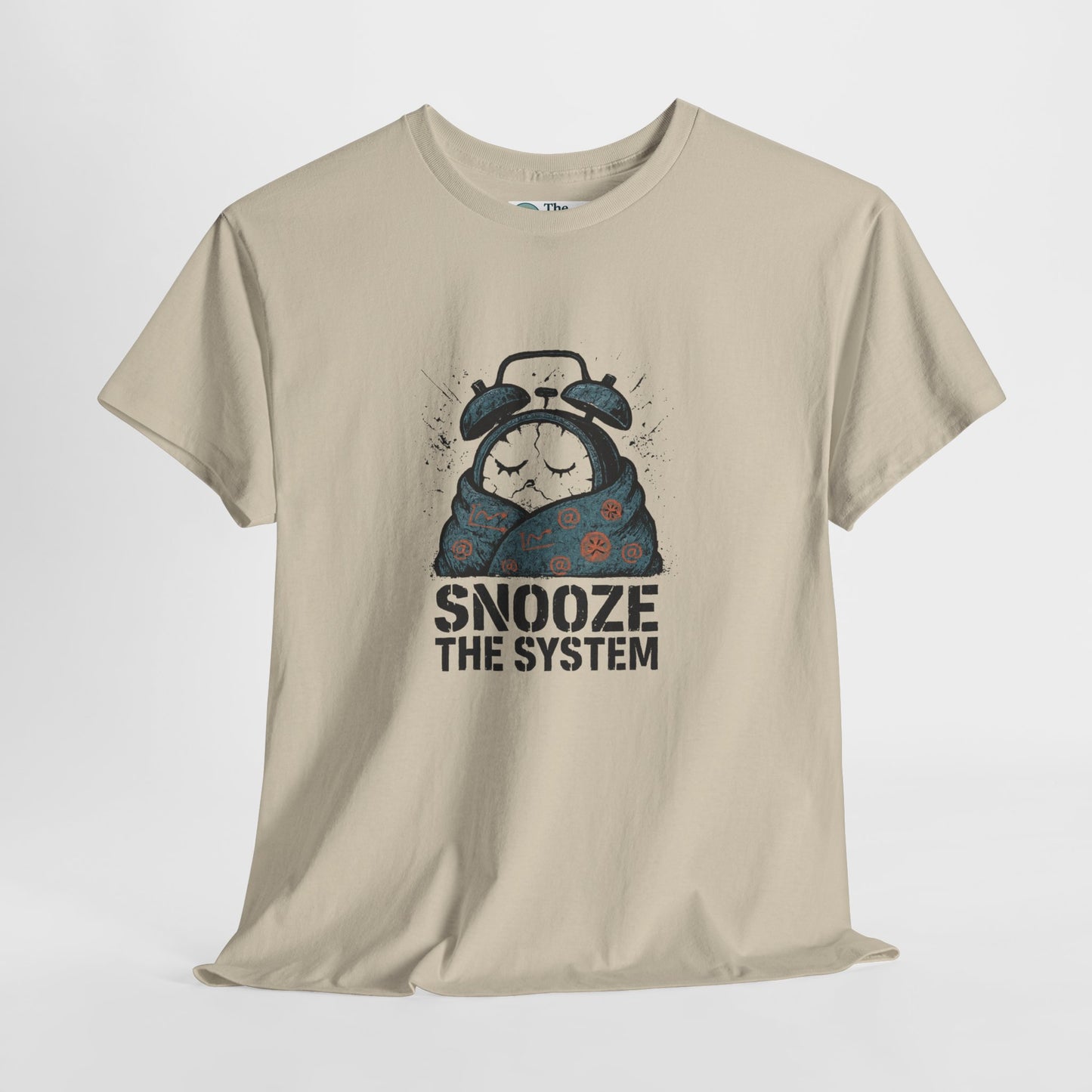 Snooze the System T-Shirt – Anti-Hustle Tee