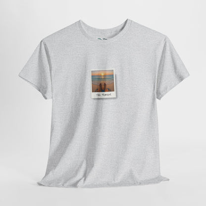 This Moment T-Shirt - Ocean Sunset Mindfulness Tee