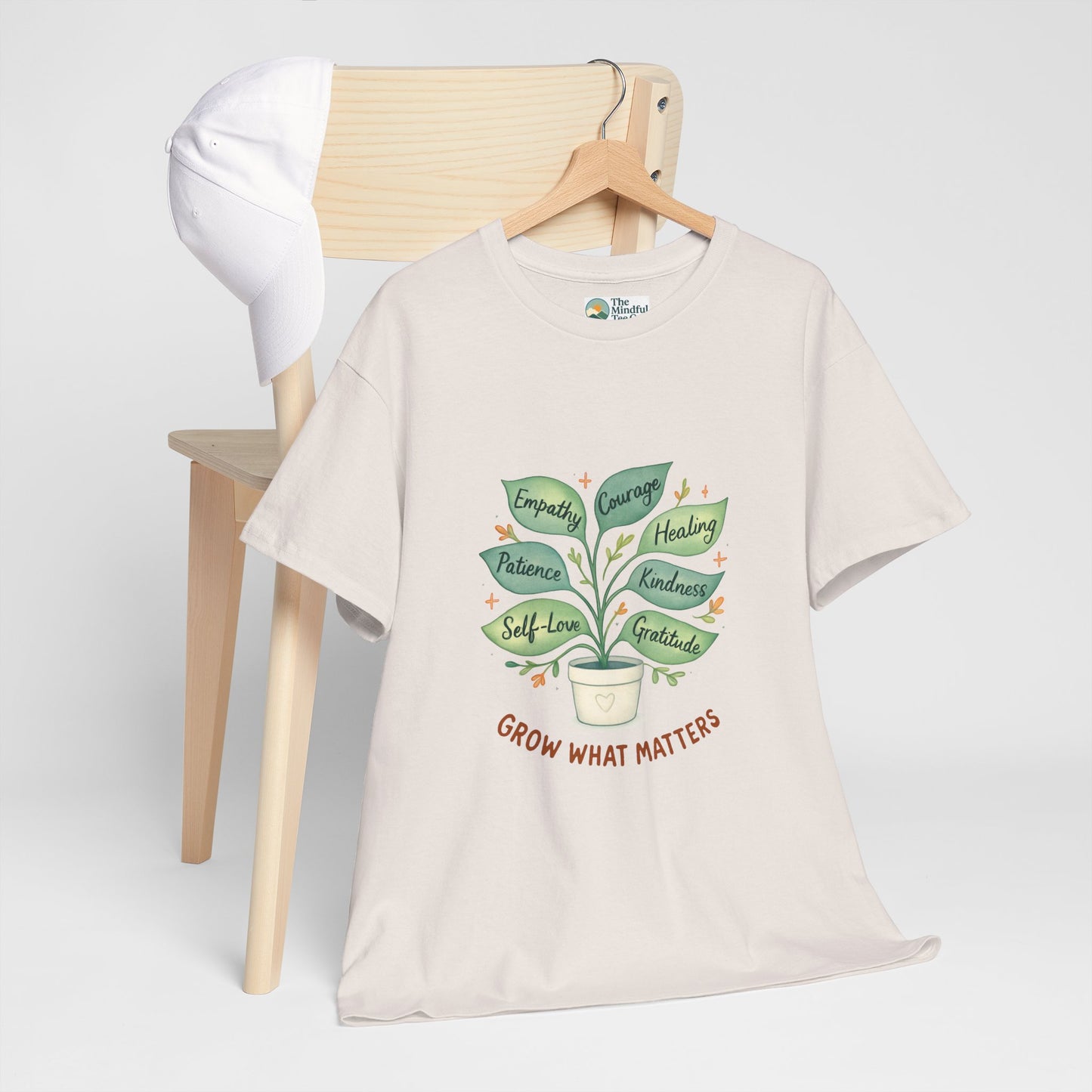 Grow What Matters T-Shirt – Self-Growth  Tee