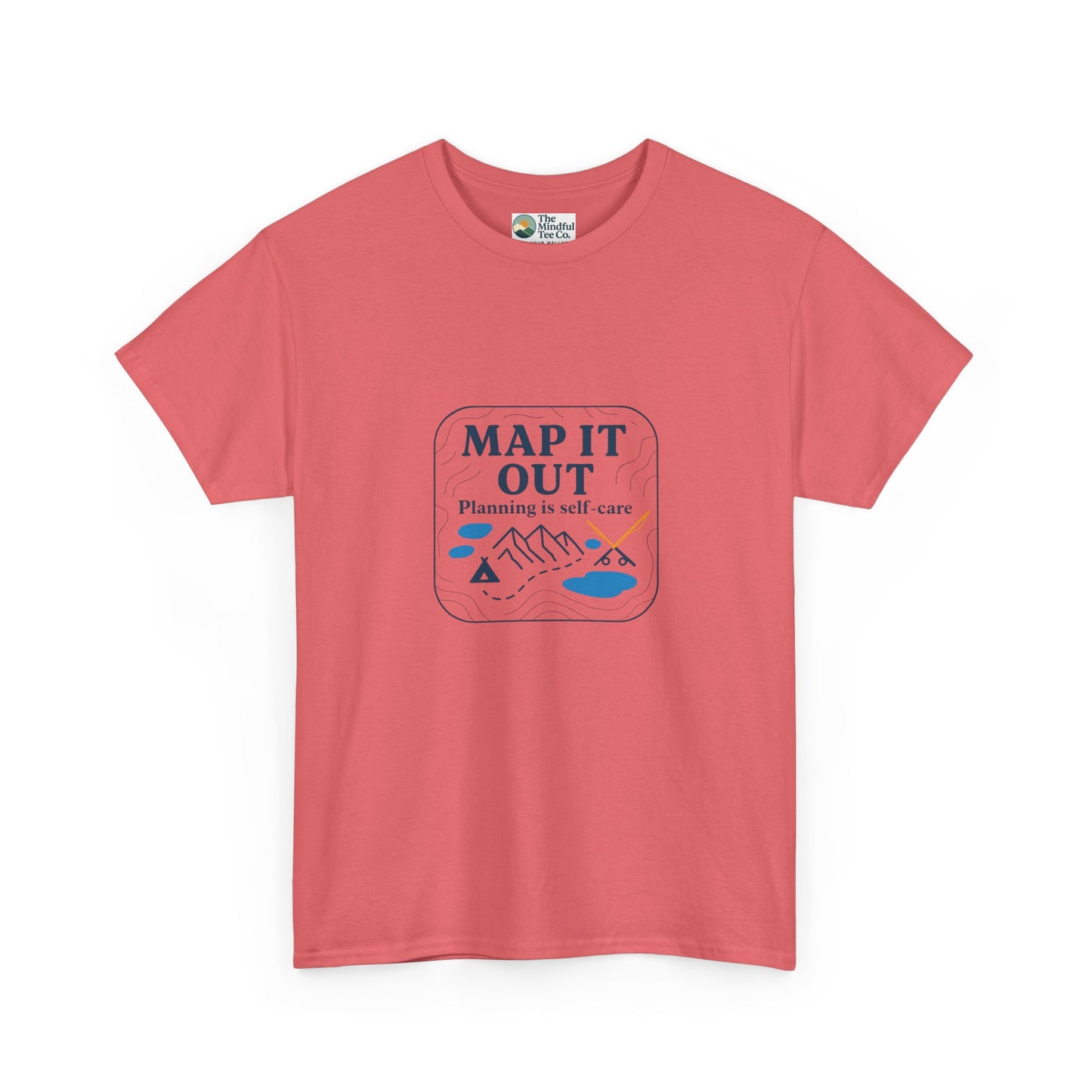 Map It Out T-Shirt – Planning Is Self-Care Tee