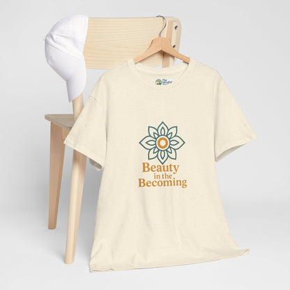 Beauty in the Becoming T-Shirt – Mandala & Mindfulness Growth Tee