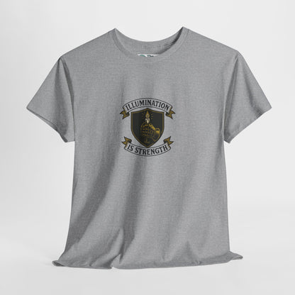 Illumination Is Strength T-Shirt – Military Resilience & Awareness  Tee
