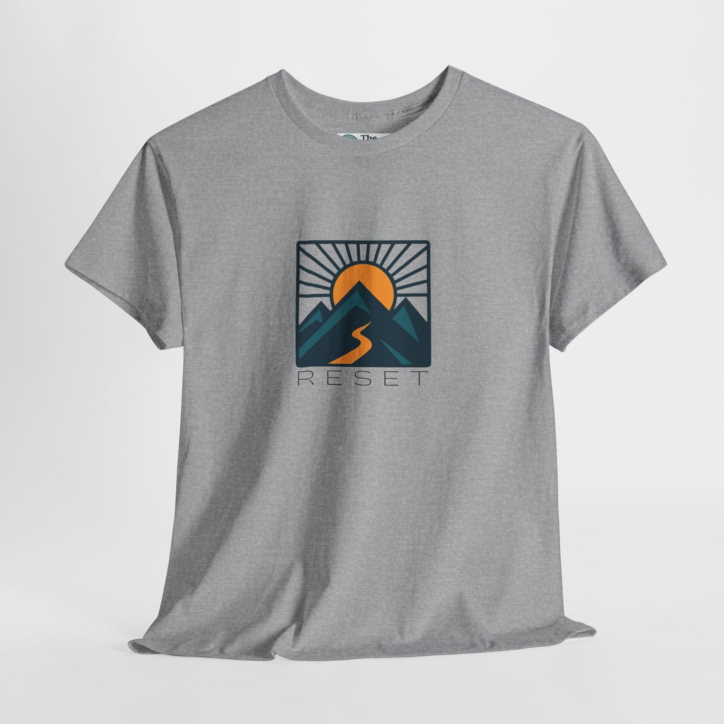 RESET T-Shirt – Motivational Sunrise Tee