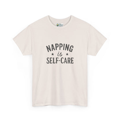 Napping Is Self-Care T-Shirt – Funny Mental Health Tee