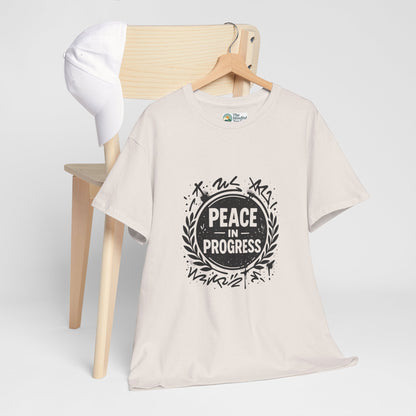 Peace in Progress T-Shirt – Streetwear Mindfulness Tee