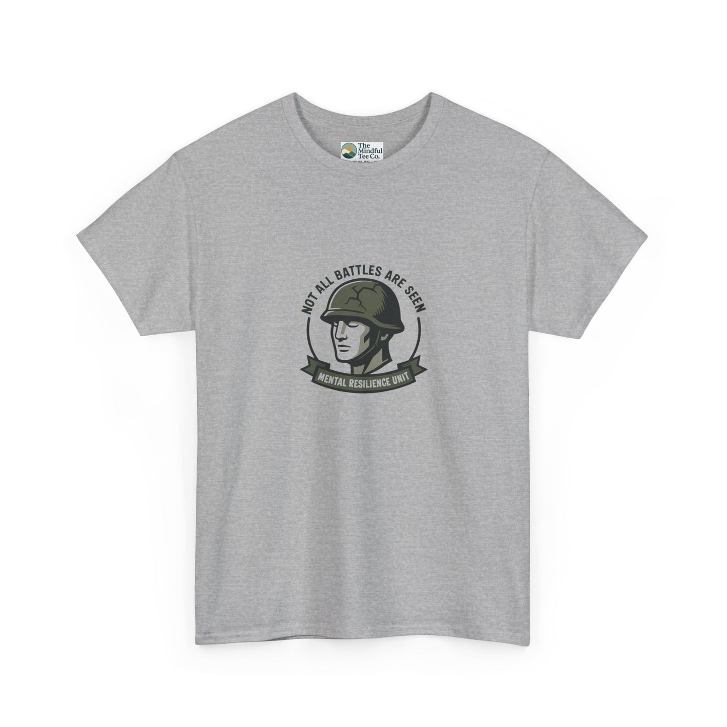 Not All Battles Are Seen T-Shirt – Military Strength & Awareness  Tee