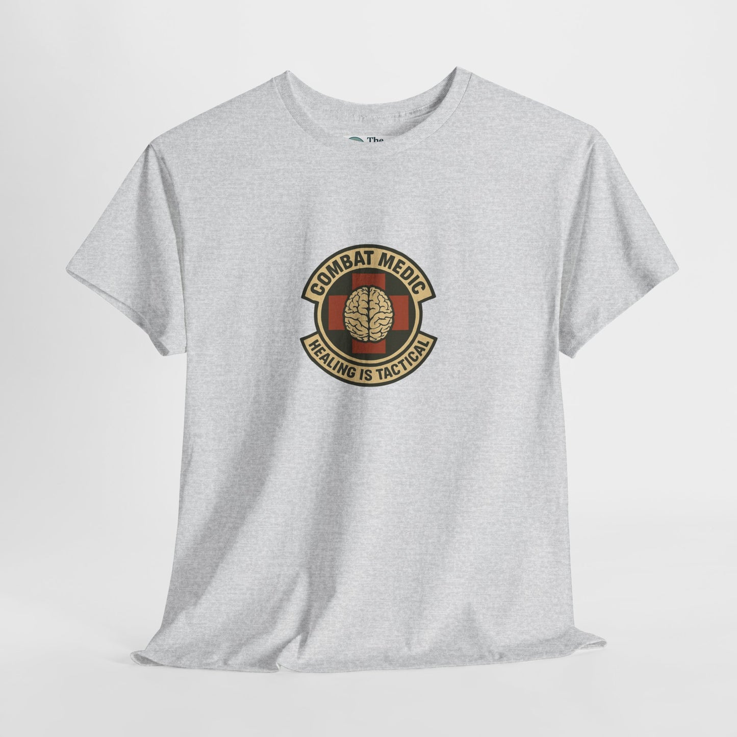 Combat Medic T-Shirt – Healing Is Tactical Graphic Tee