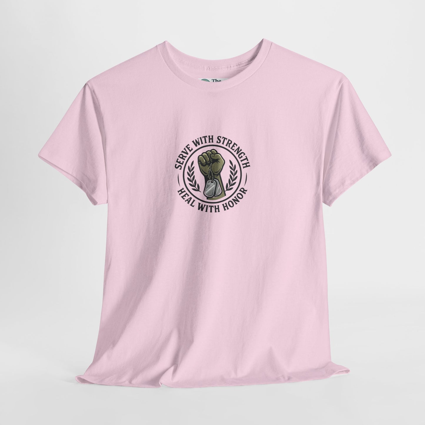 Serve with Strength T-Shirt – Military Mental Health Tee