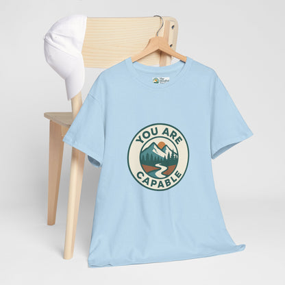 You Are Capable T-Shirt – Inspirational Adventure Tee