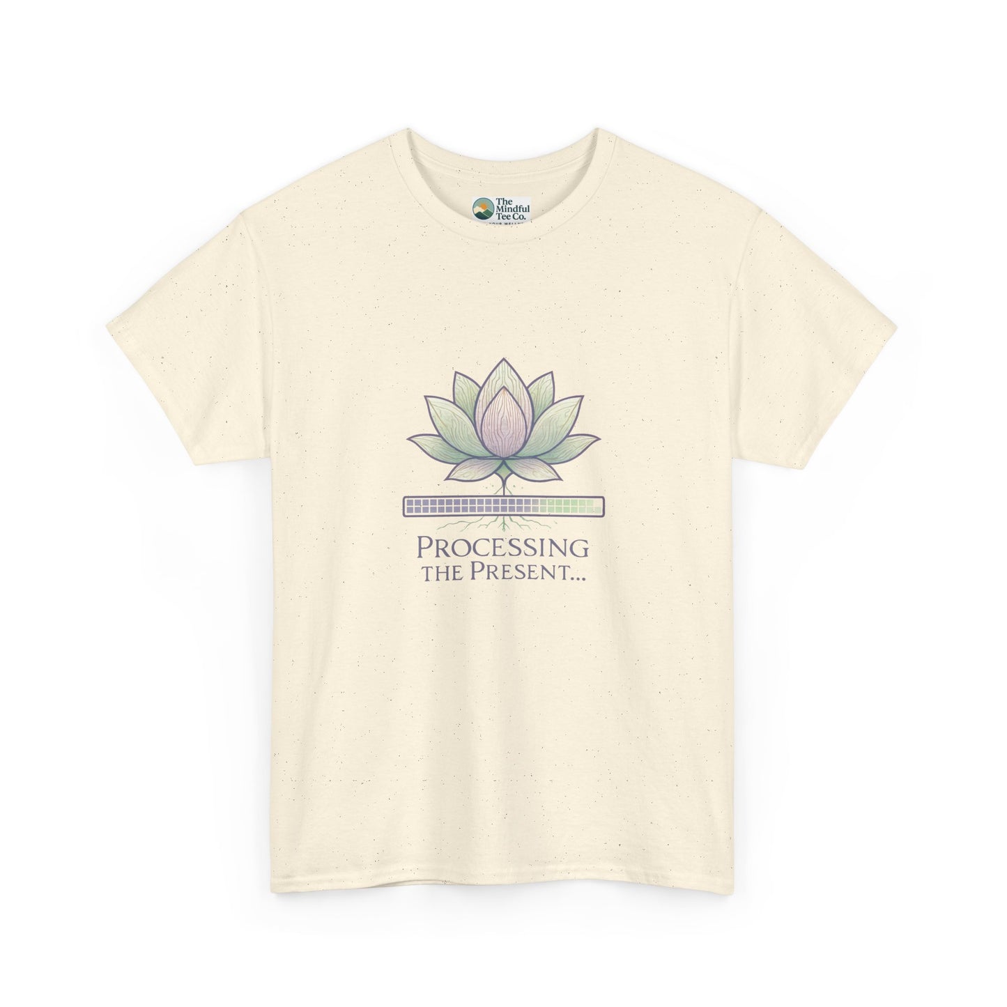 Processing the Present T-Shirt – Mindfulness & Balance Tee
