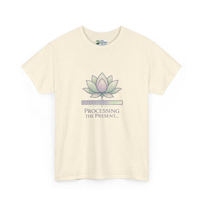 Processing the Present T-Shirt – Mindfulness & Balance Tee