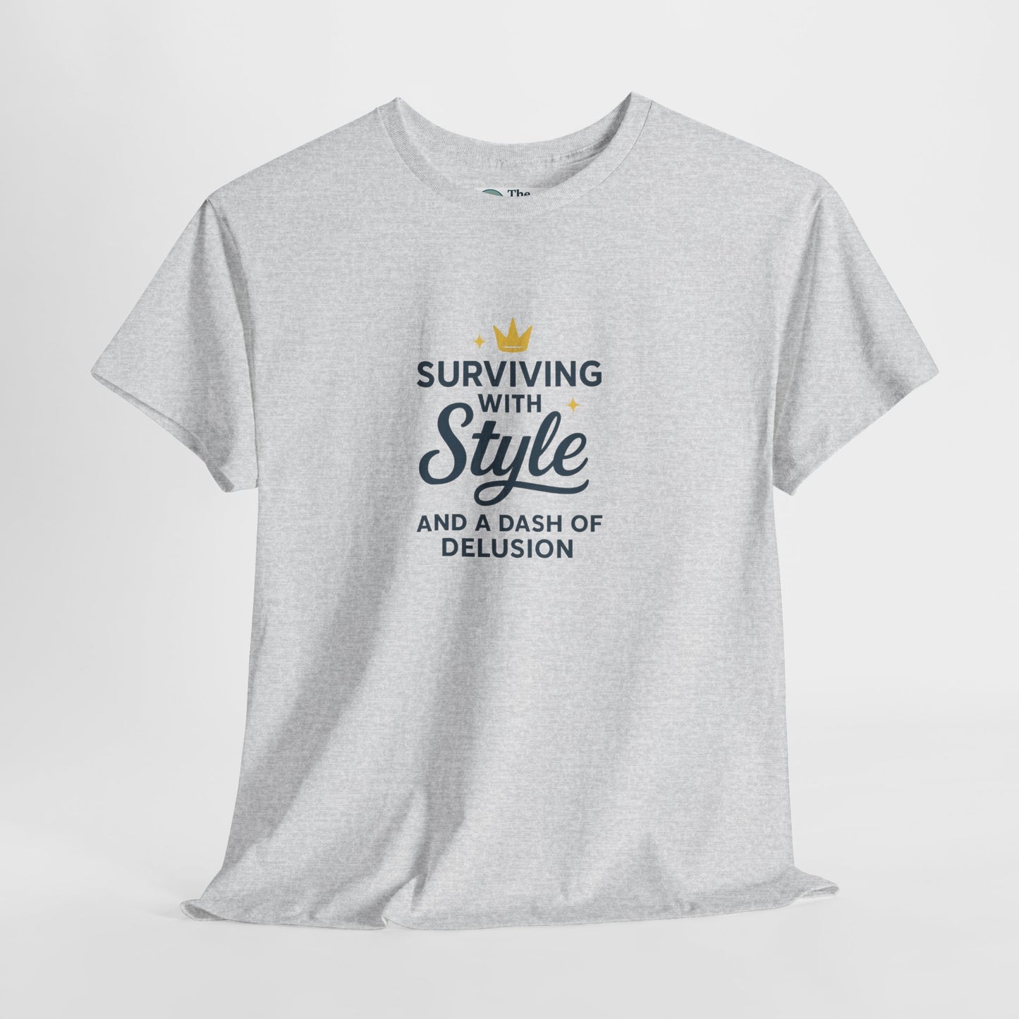 Surviving with Style T-Shirt – Mental Health & Self-Care Tee