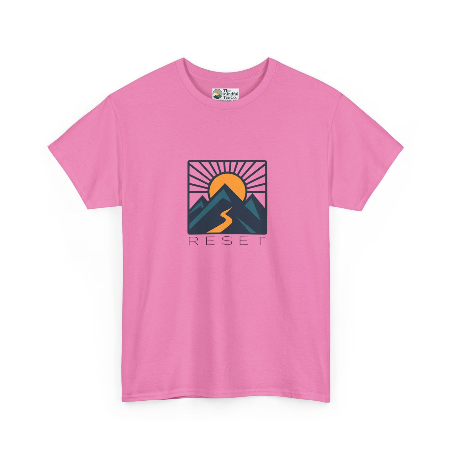 RESET T-Shirt – Motivational Sunrise Tee