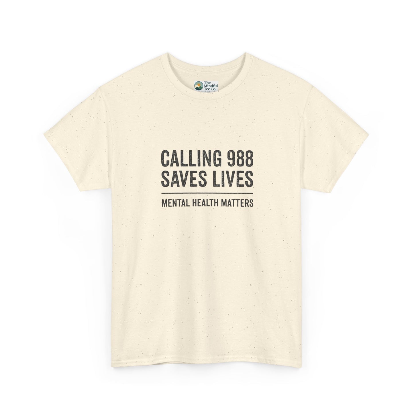 Calling 988 Saves Lives T-Shirt - Mental Health Awareness
