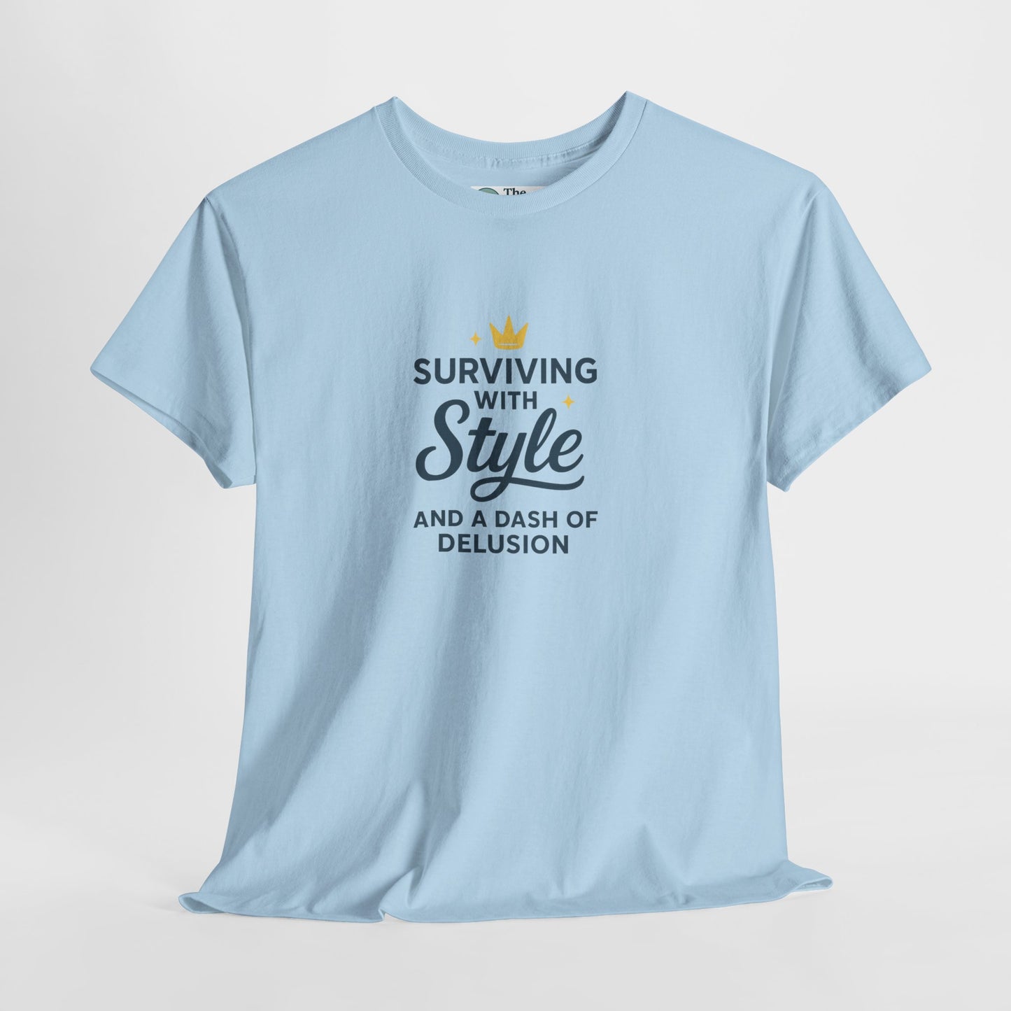 Surviving with Style T-Shirt – Mental Health & Self-Care Tee
