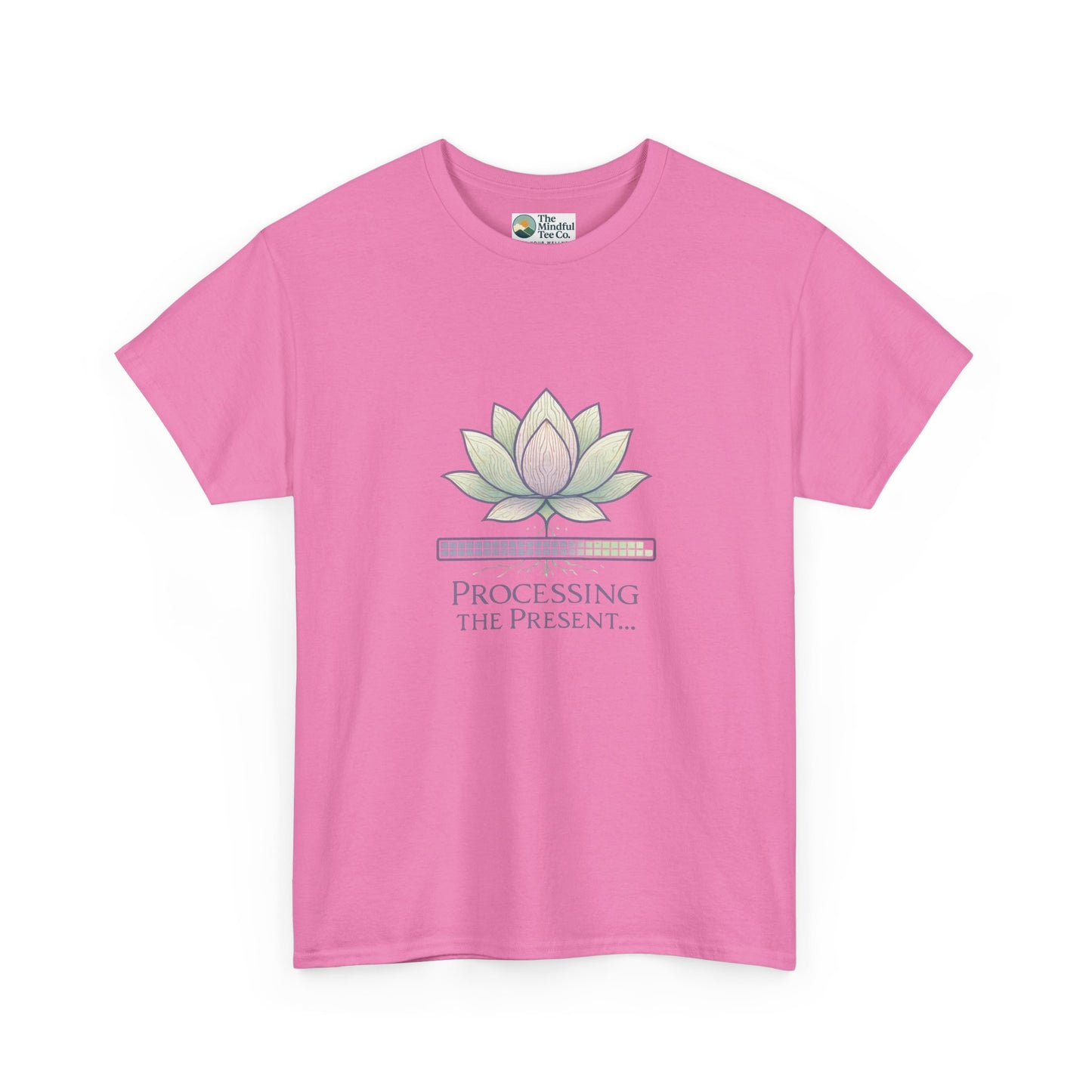 Processing the Present T-Shirt – Mindfulness & Balance Tee