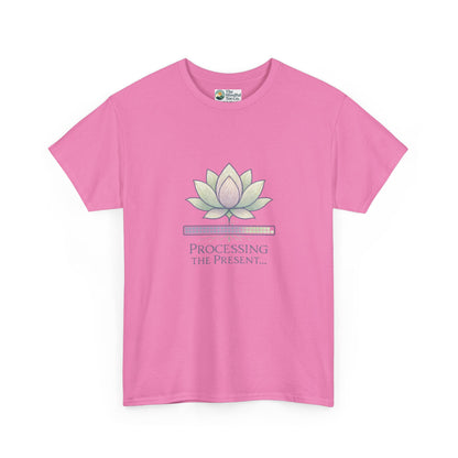 Processing the Present T-Shirt – Mindfulness & Balance Tee