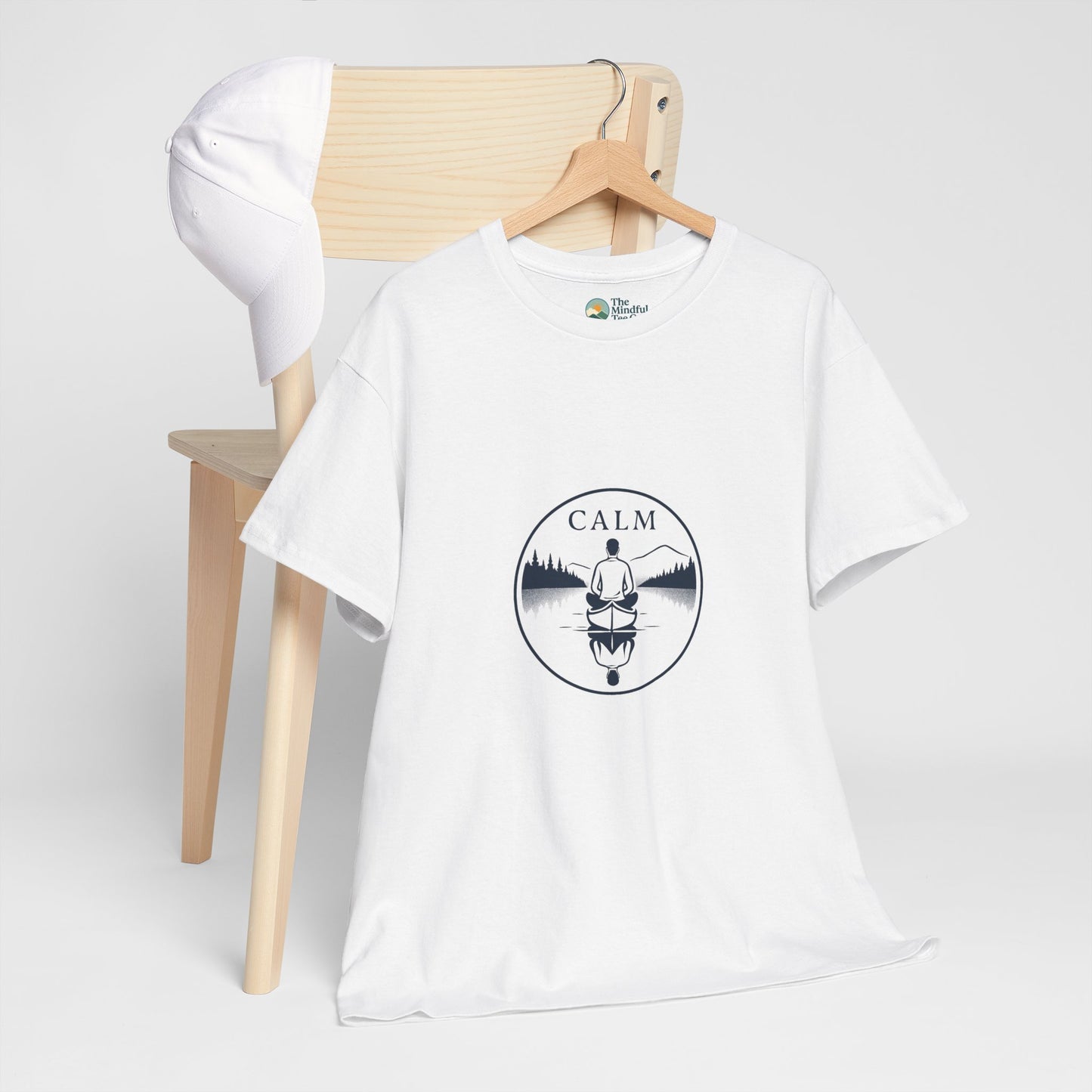 Calm T-Shirt – Minimalist Meditation Tee