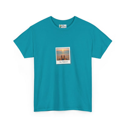 This Moment T-Shirt - Ocean Sunset Mindfulness Tee