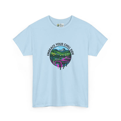 Embrace Your Chill Side T-Shirt - Alpine Meadow Meltdown Tee