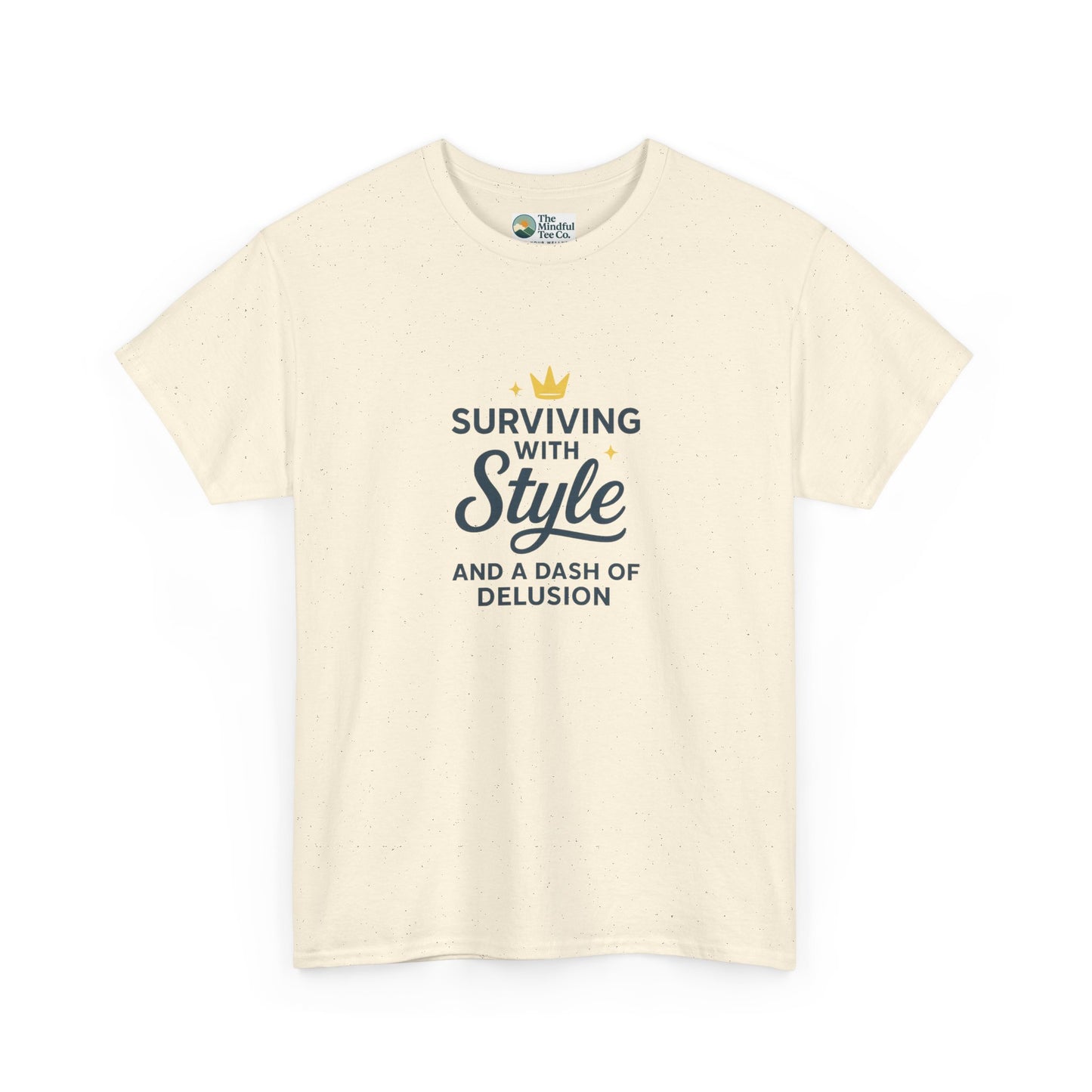 Surviving with Style T-Shirt – Mental Health & Self-Care Tee