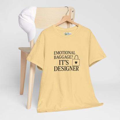 Emotional Baggage? It’s Designer T-Shirt – Mental Health Tee