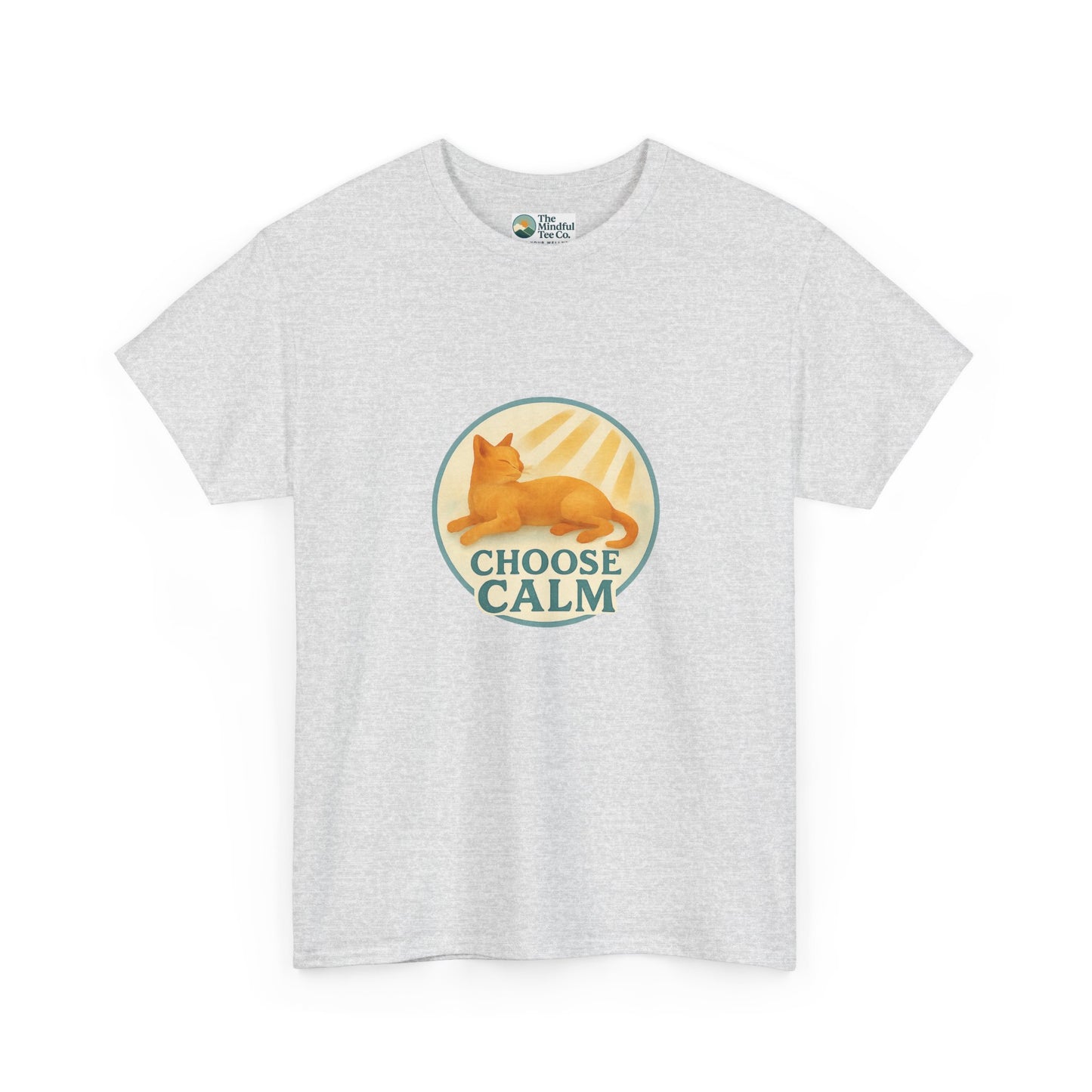 Choose Calm T-Shirt – Relaxing Cat Tee