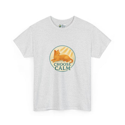 Choose Calm T-Shirt – Relaxing Cat Tee