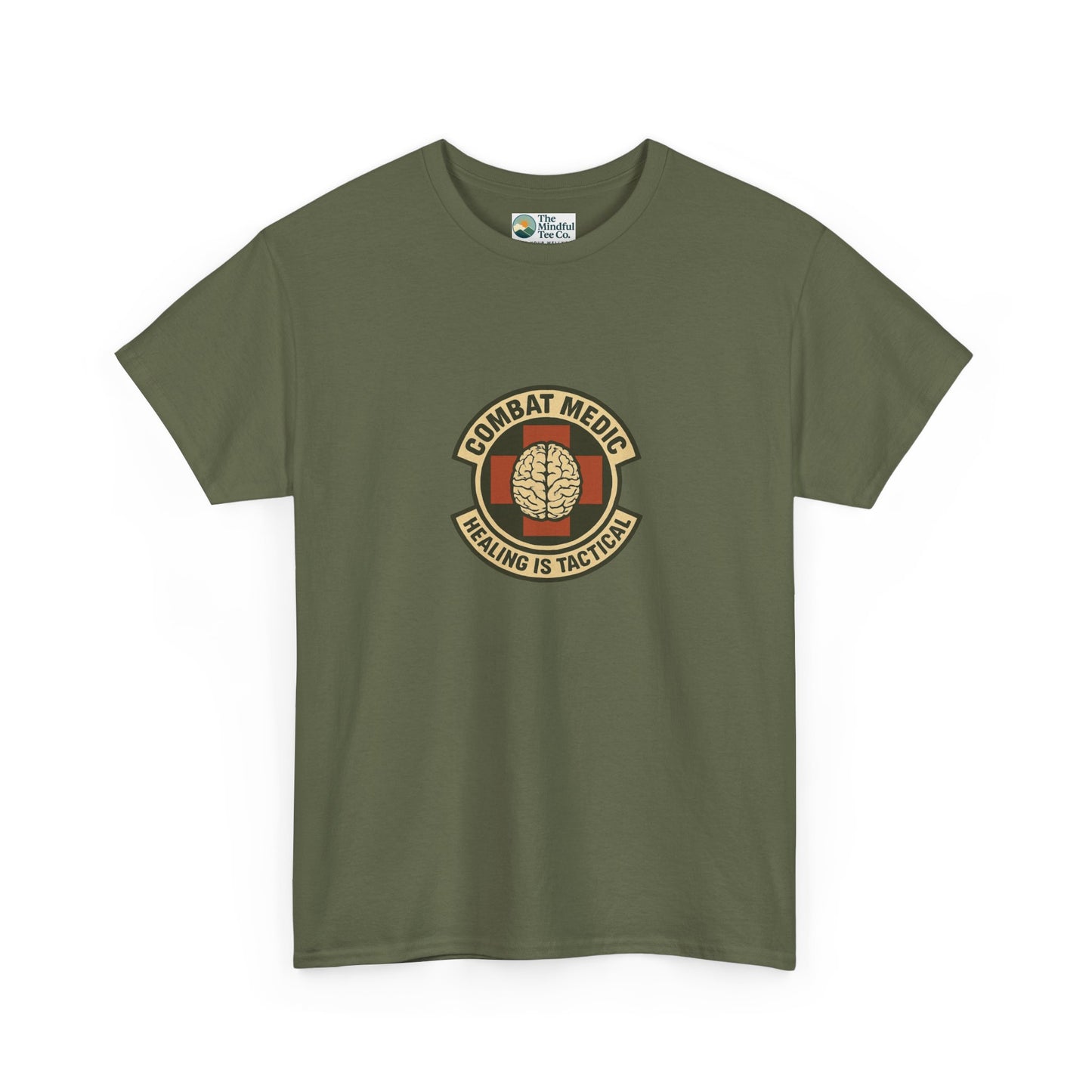 Combat Medic T-Shirt – Healing Is Tactical Graphic Tee