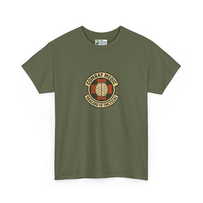 Combat Medic T-Shirt – Healing Is Tactical Graphic Tee