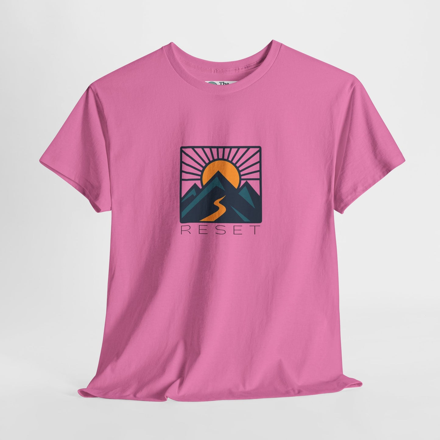 RESET T-Shirt – Motivational Sunrise Tee