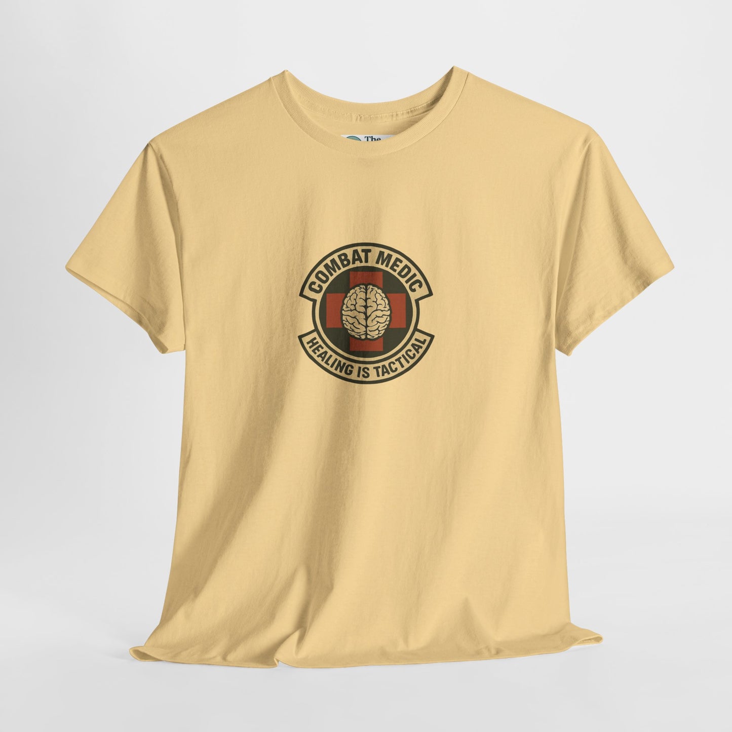 Combat Medic T-Shirt – Healing Is Tactical Graphic Tee