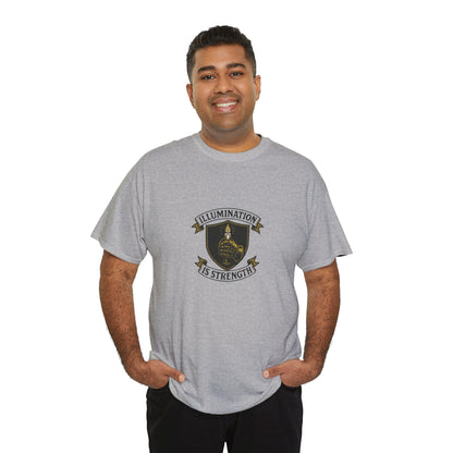 Illumination Is Strength T-Shirt – Military Resilience & Awareness  Tee
