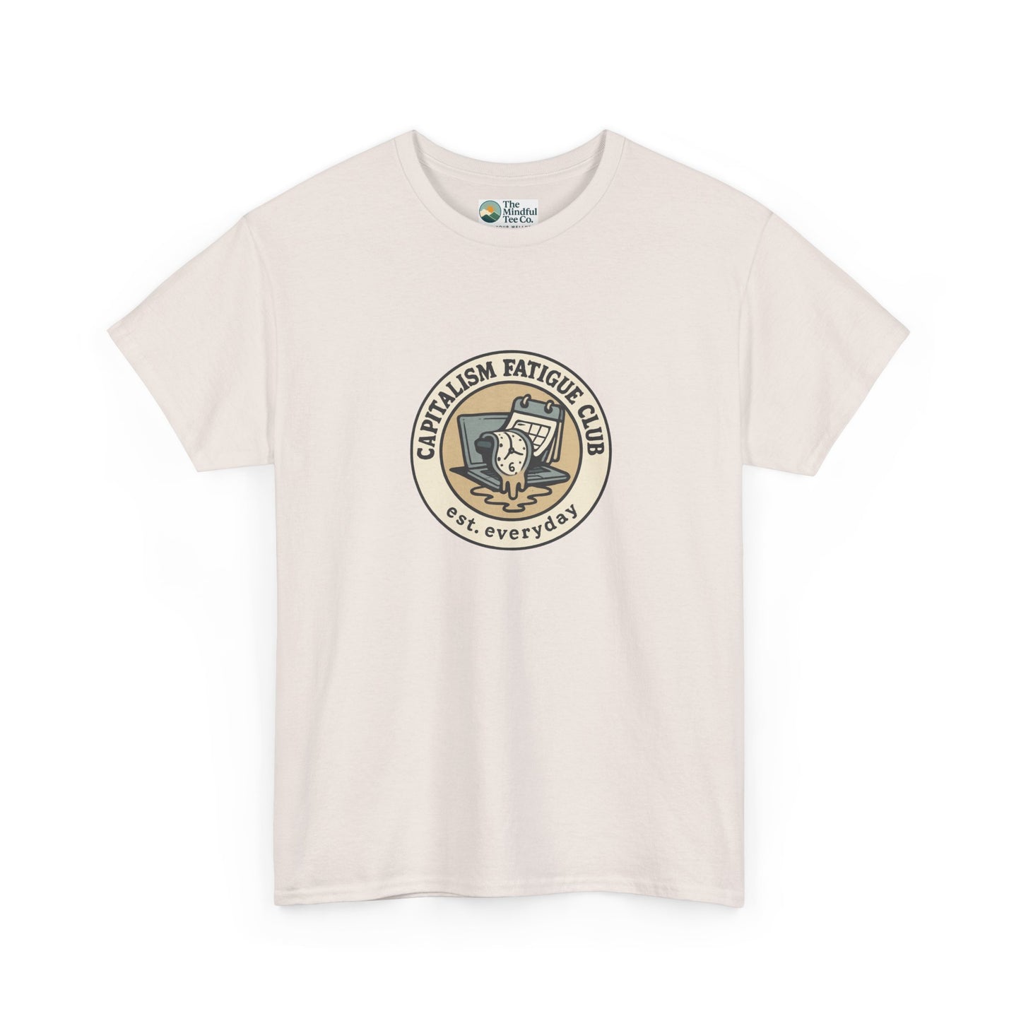 Capitalism Fatigue Club T-Shirt – Burnout Culture Tee