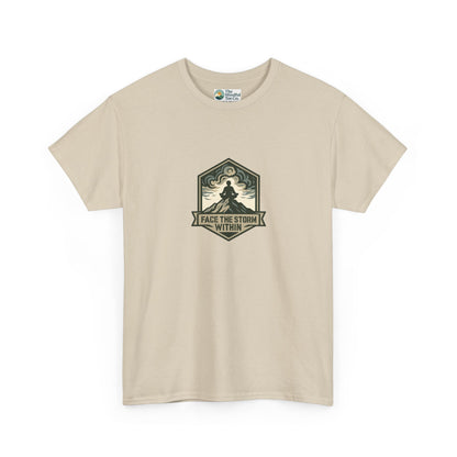 Face the Storm Within T-Shirt – Military Mental Strength Tee