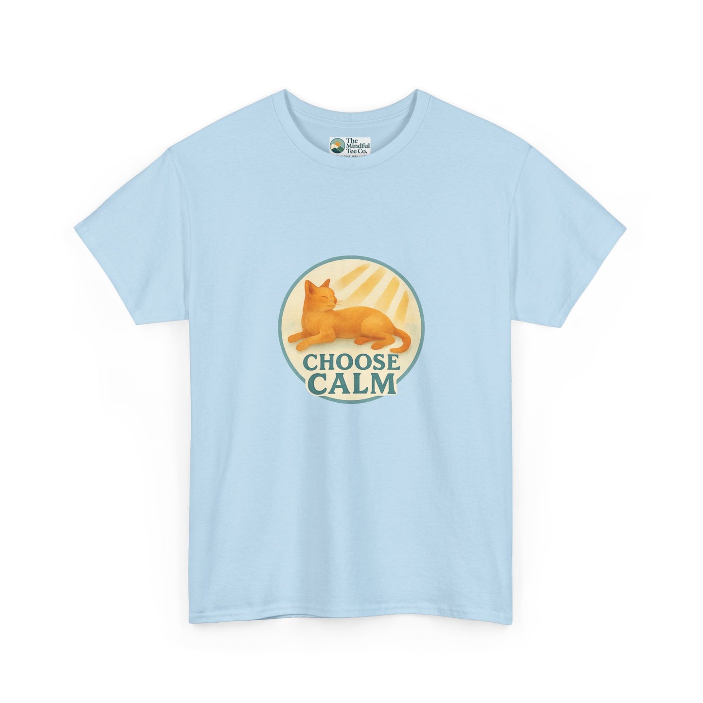 Choose Calm T-Shirt – Relaxing Cat Tee