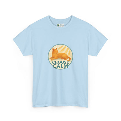 Choose Calm T-Shirt – Relaxing Cat Tee