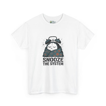 Snooze the System T-Shirt – Anti-Hustle Tee