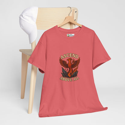 Ascend Above All T-Shirt – Phoenix Rising Strength Design
