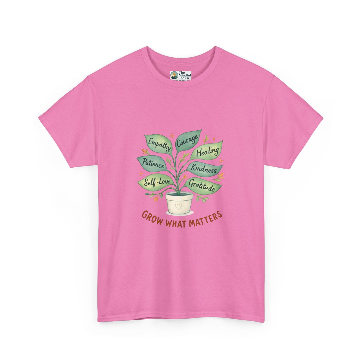 Grow What Matters T-Shirt – Self-Growth  Tee