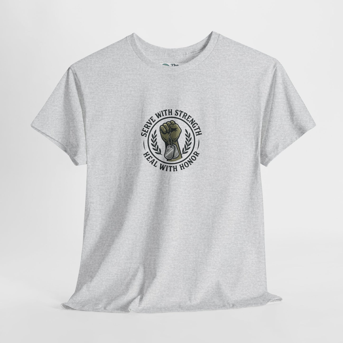 Serve with Strength T-Shirt – Military Mental Health Tee