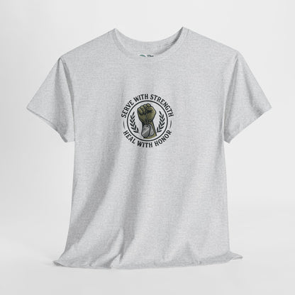 Serve with Strength T-Shirt – Military Mental Health Tee