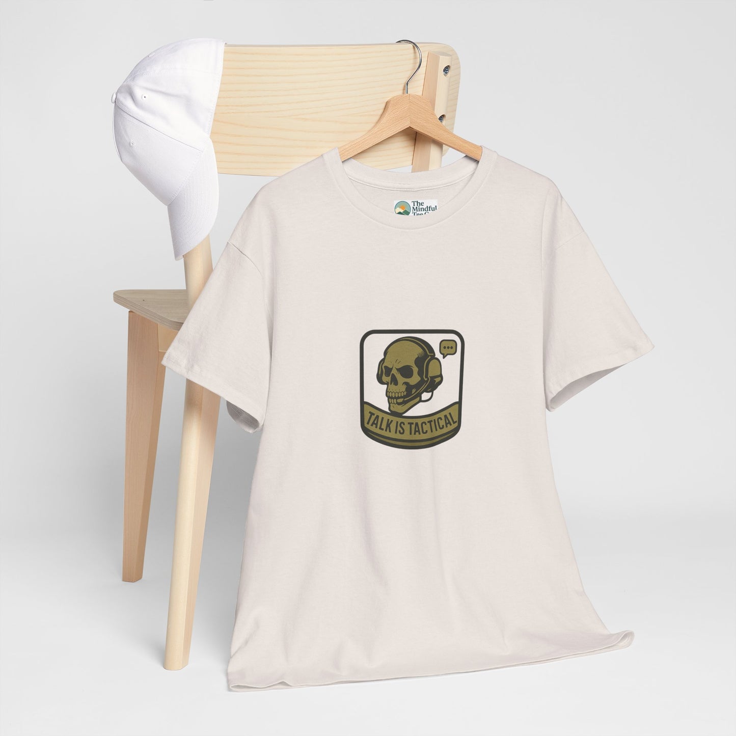 Talk Is Tactical T-Shirt – Military Communication & Resilience  Tee