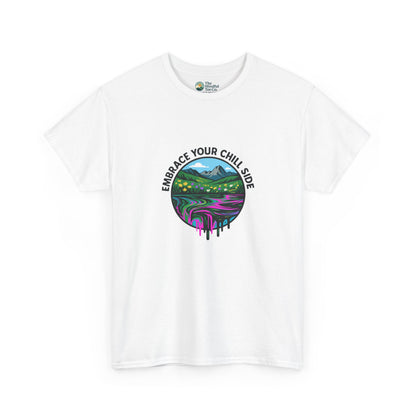 Embrace Your Chill Side T-Shirt - Alpine Meadow Meltdown Tee