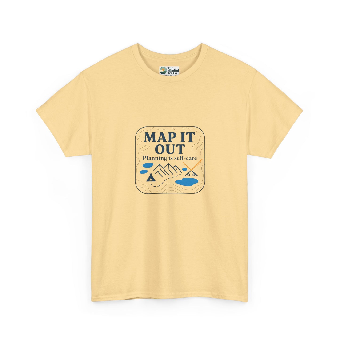 Map It Out T-Shirt – Planning Is Self-Care Tee