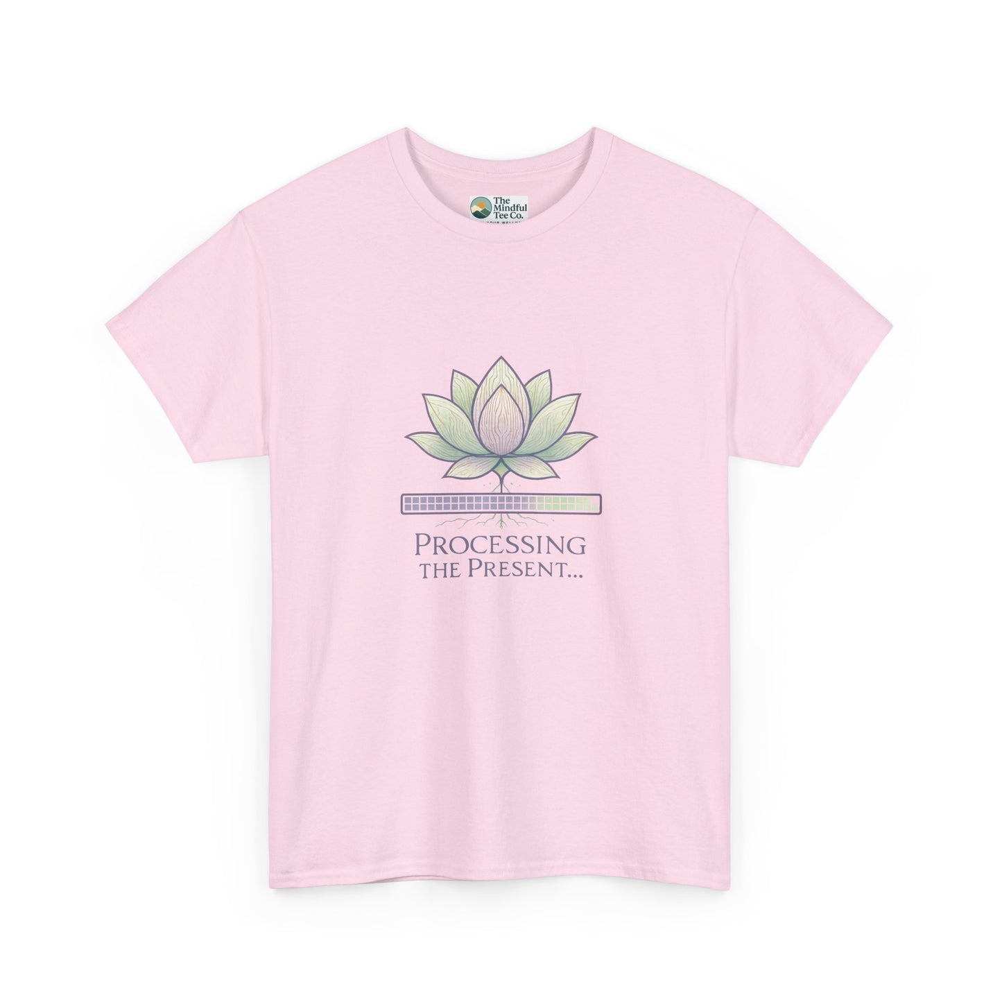 Processing the Present T-Shirt – Mindfulness & Balance Tee