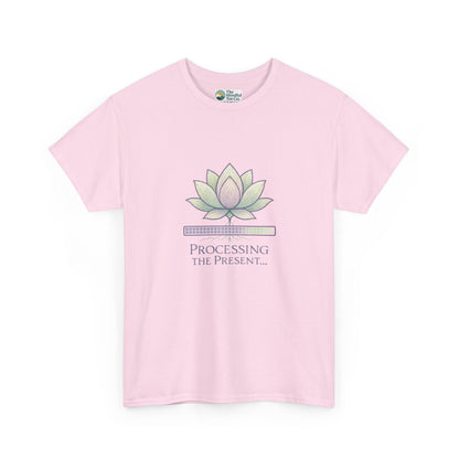 Processing the Present T-Shirt – Mindfulness & Balance Tee